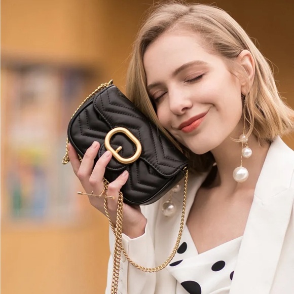 Crossbody genuine, leather mini bag - Picture 2 of 13